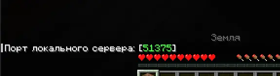 Открыт порт Minecraft