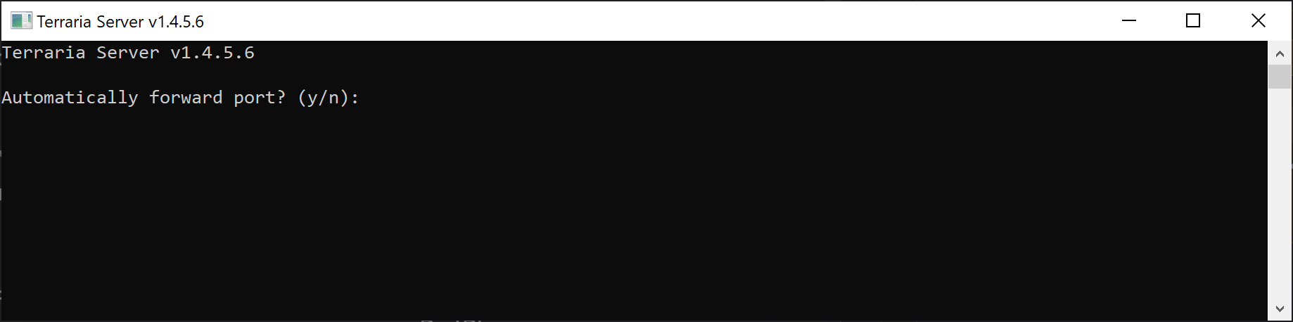 Terraria Forward Port